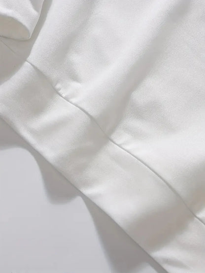 Men's autumn and winter fashionable casual loose FACE THE FUTURE graphic printed long sleeved round neck sweatshirt