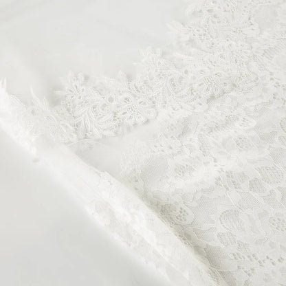 Shestyle Lace Transparent Mini Dress Sexy Women Wrapping Spaghetti Embroidery Flower Sheath Nightwear Club Mesh Wave Fantacy