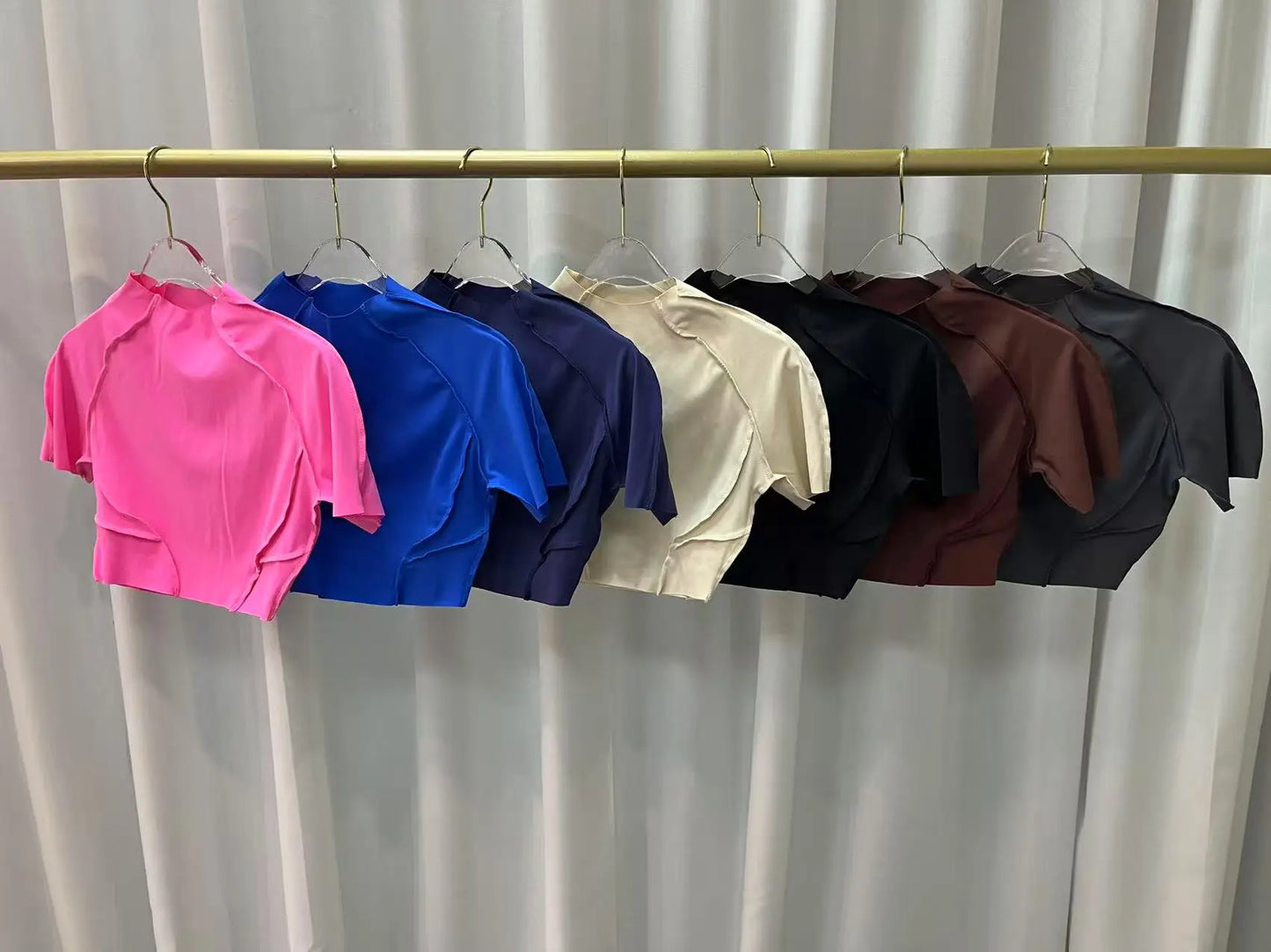 Women Yoga Top No Padded Sport T Shirts Fitness Clothes Short Sleeve Yoga Shirt Gym Top Running Active Wear Sport Tops