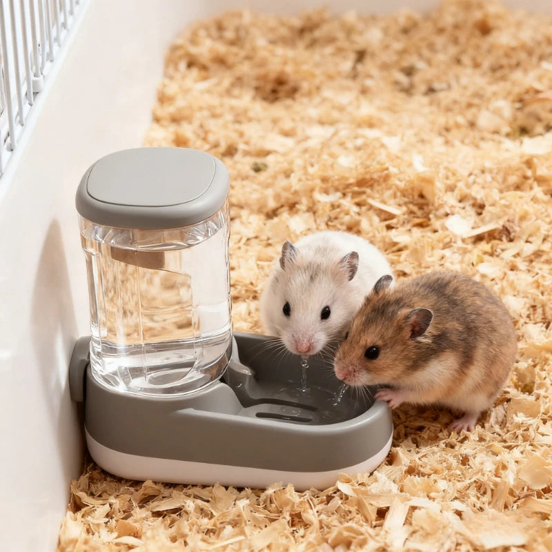 All-Size Pet Kit: Adjustable Height Feeder&Dish for Puppy/Senior Cats, Split-Design Non-Electric, Portable Spill-Free Solution