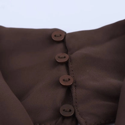 2025 summer new women's clothing casual fashion temperament simple slim design backless halter neck long dress