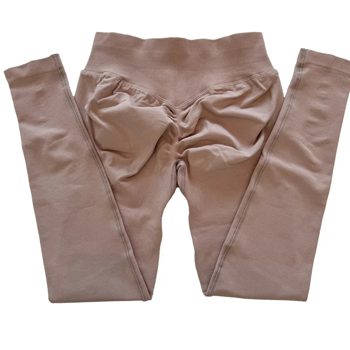 No Logo Scrunch Bum Gym Legging for Women Low Waistband Seamless Yoga Legging Workout Yoga Pants Push Up Sports Tights