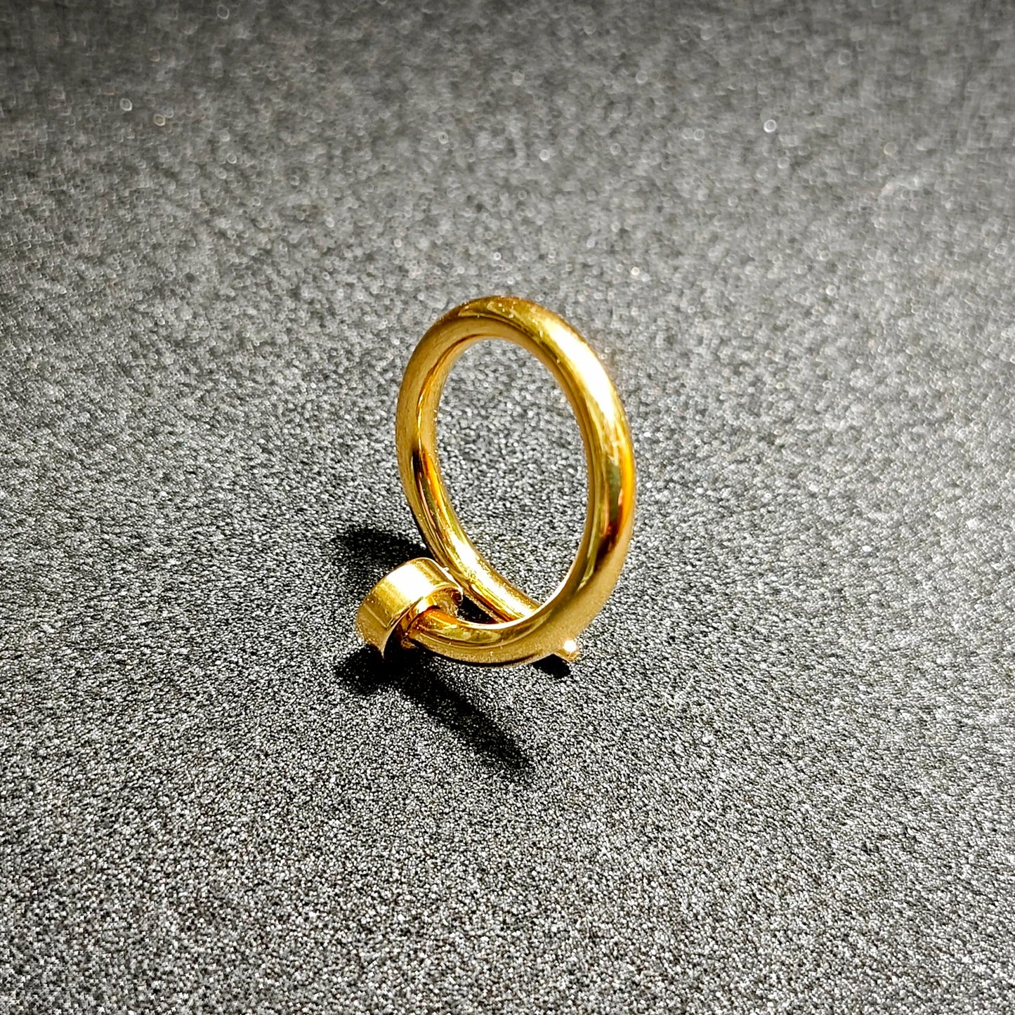 Hip hop style personality fashion interesting design curved nail stainless steel bracelet men's women's jewelry