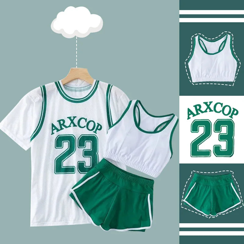 Korean Bikini Sets Women Vacation 3 Pieces Summer Popular New Fashion Beachwear Chic Slim Sexy Swimsuits High Waist Soft Ladies