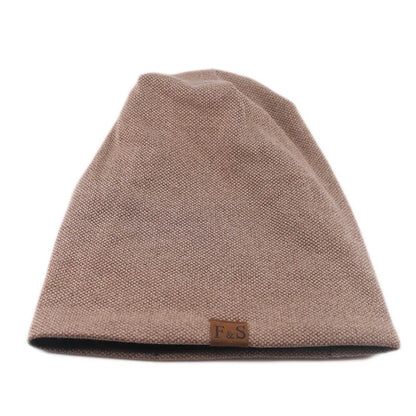 Fashion Bonnet Hat For Men And Women Autumn Knitted Solid Color Skullies Beanies Spring Casual Soft Turban Hats Hip Hop Beanie