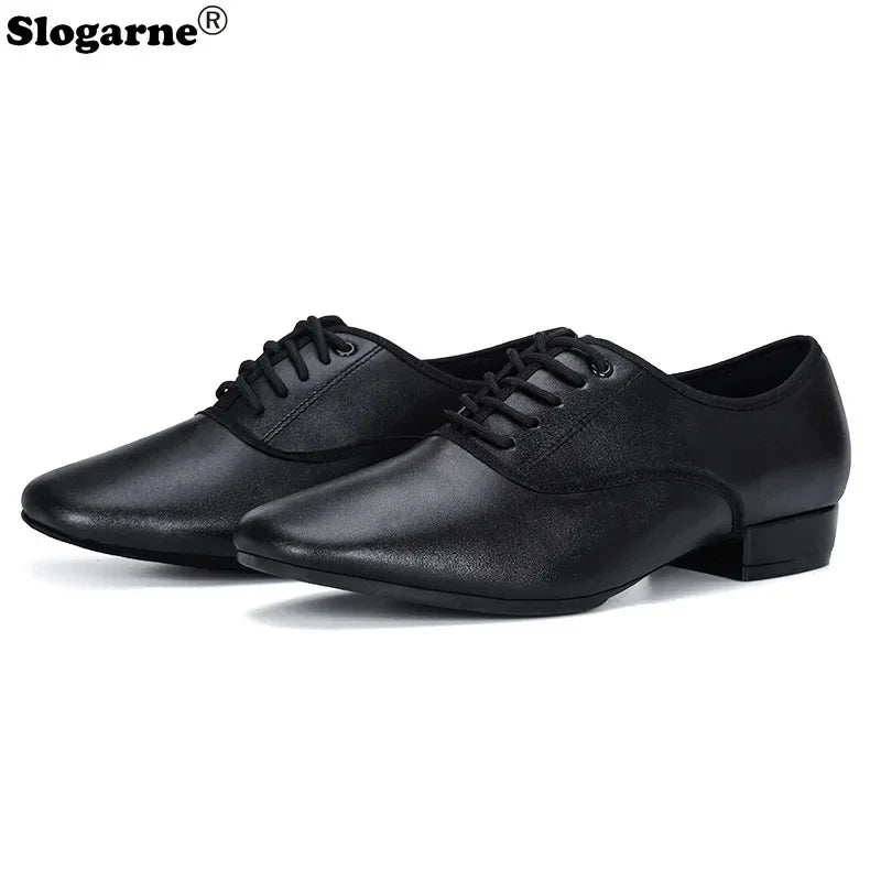 New Modern Dance Shoes Men Soft Suede Sole Latin Shoes Large Size Male Jazz Waltz Tango Ballroom Dance Shoes Man Dance Foot Wear