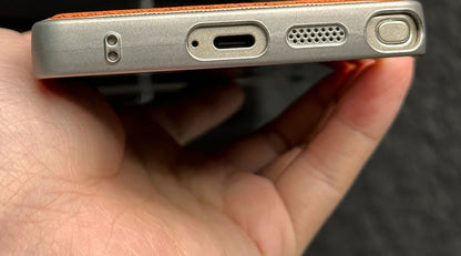 Luxury Leather Frameless Aromatherapy Case for Samsung Galaxy S25 S24 S23 Plus Ultra For Magsafe Magnetic Hybrid Shockproof Capa