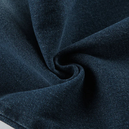 Flare Pants Jeans Women Embroidery Boot Cut Low Waist Washed Distressed Pockets Floor Length Streetwear 2025 Denim Trousers