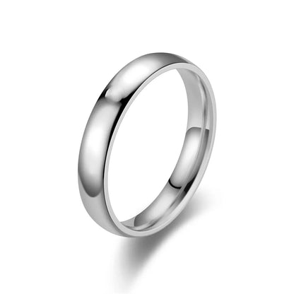 Fashion Charm Jewelry Ring for Men Women Stainless Steel Black Rings Wedding Engagement High Quality Matte Male Accessory