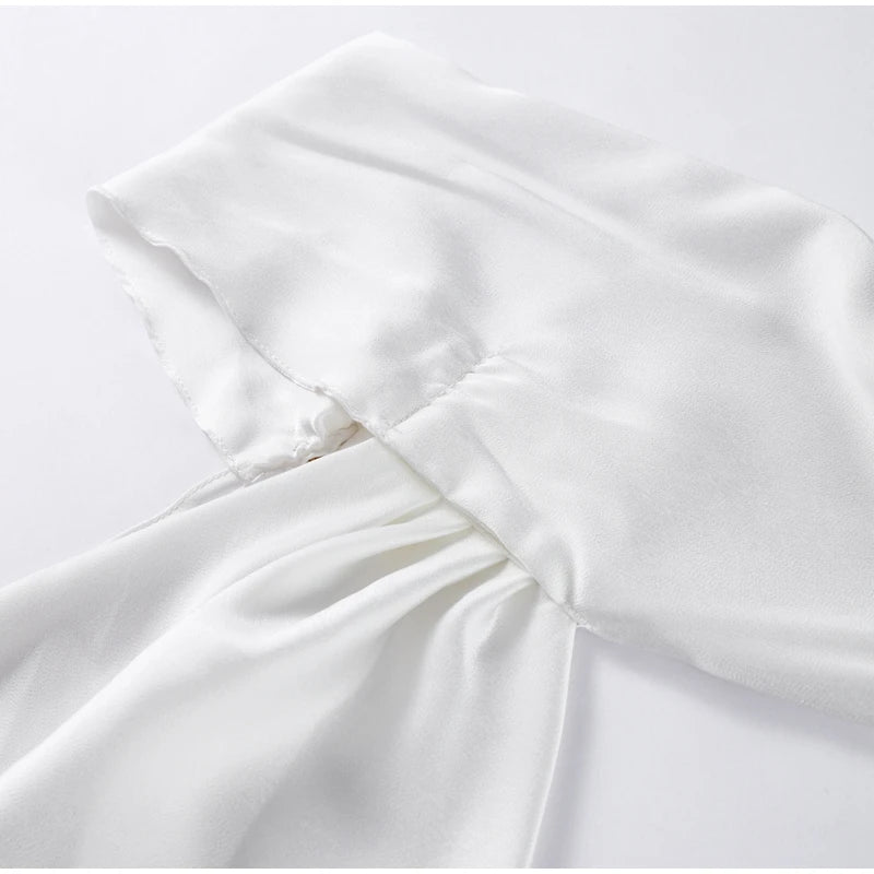 Elegant Ribbon Halter Dress Women Solid Off Shoulder Sleeveless Backless Slim Maxi Dresses 2026 Summer Autumn Party Robes Lady