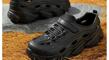 Outdoor Sports Slippers for Men and Women, Thick-Soled Eva Non-Slip Breathable Clogs, Fishing Beach Sandals for Men and Women