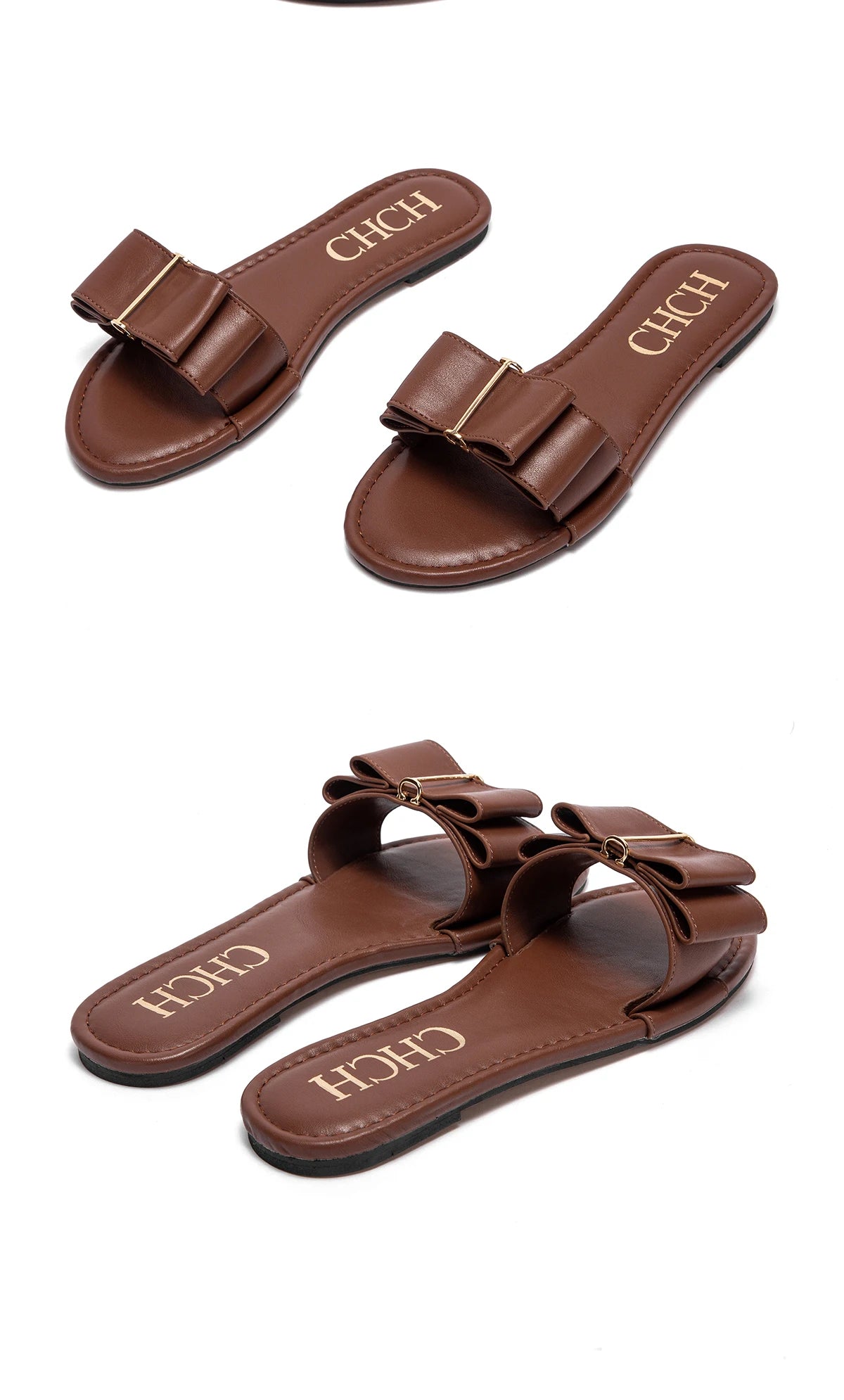 2025 NEW Slippers high quality PU flat women's shoes red shoes luxury brand new listing