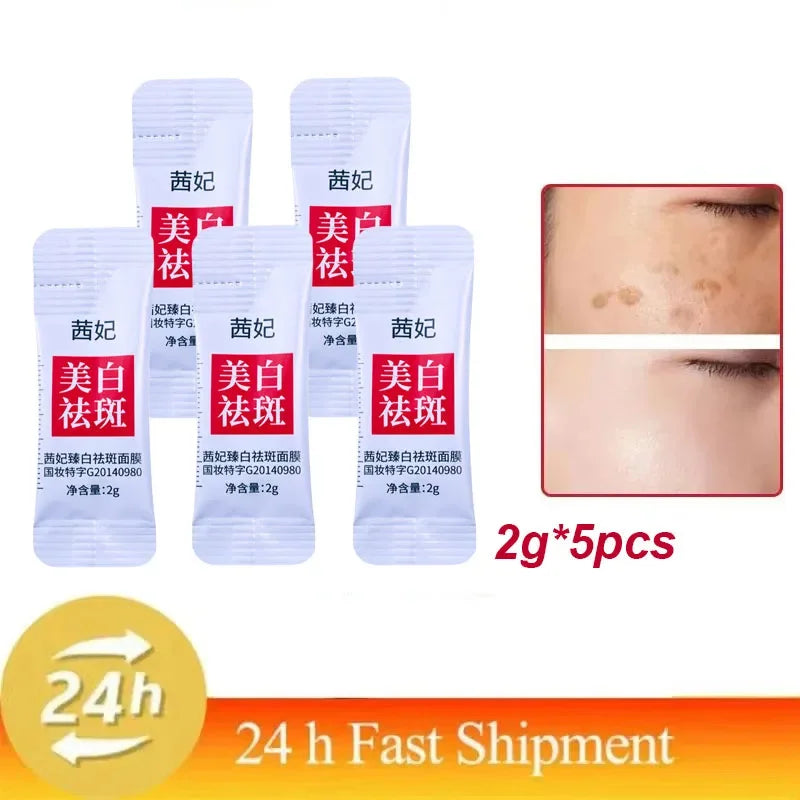 Retinol Whitening Freckle Cream Melasma Dark Spots Pigmentation Removal Fade Stain Melanin Fast Repair Brighten Korean Skin Care