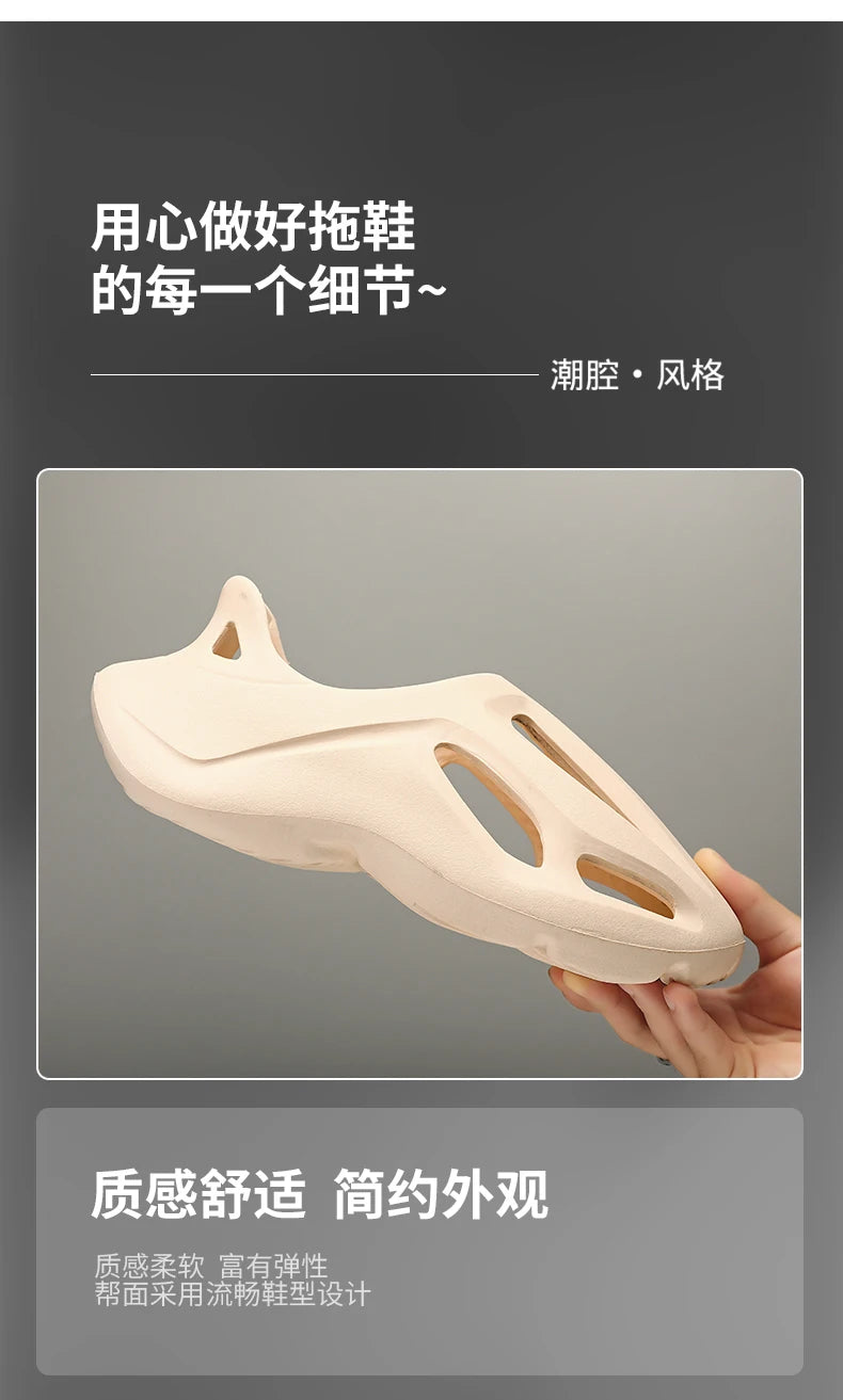 Sandals Mens Slippers Summer EVA Hole Sandals Man Shoes Brand Beach Platform Water Slides Unisex Hollow Sandals Men Casual Shoes