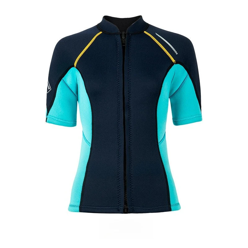 Wetsuit for Men Women Jacket Pants1.5mm Neopreno Diving Suit Short Sleeve Swimwear Snorkeling Surfing Swimsuits Kitesurf