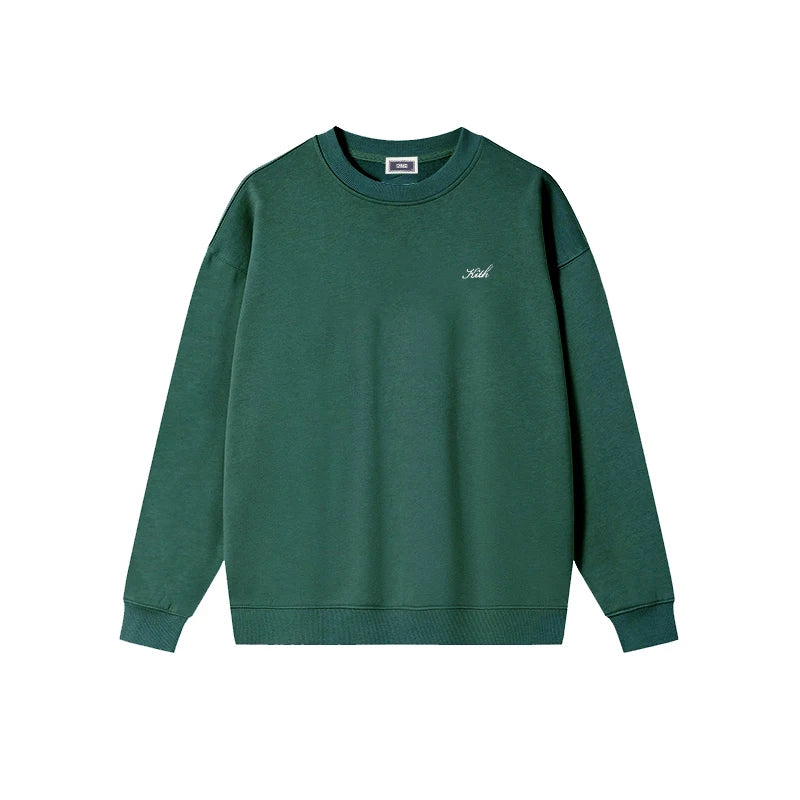 2025 Autumn High Quality O-Neck Sweatshirts Cotton Brand Embroidery logo Casual Hoodie Men Long Sleeve Women Tracksuit Tops