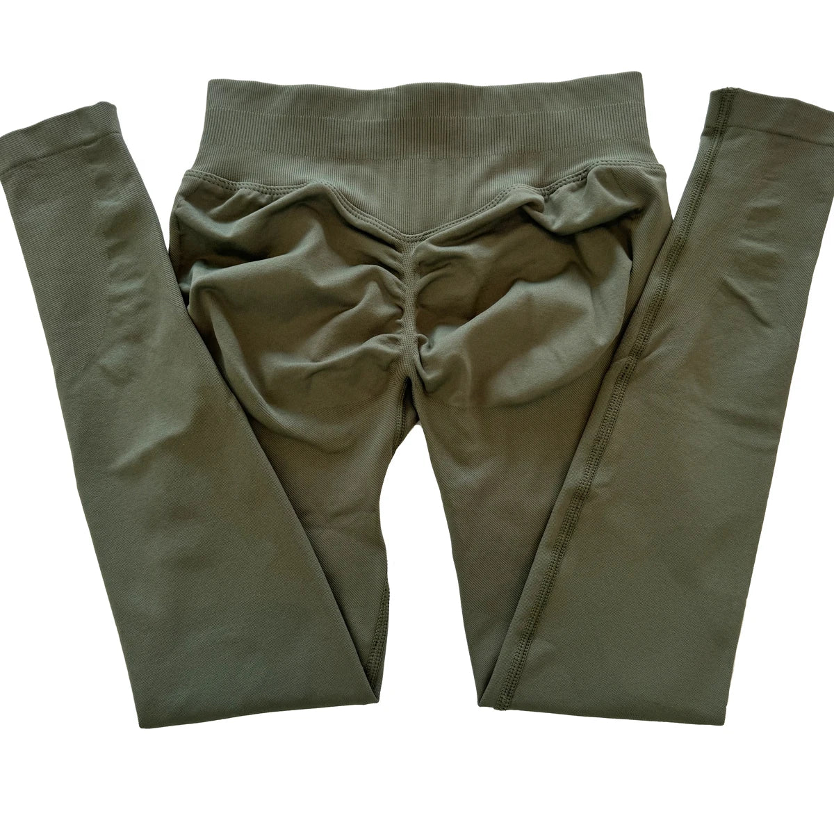 No Logo Scrunch Bum Gym Legging for Women Low Waistband Seamless Yoga Legging Workout Yoga Pants Push Up Sports Tights