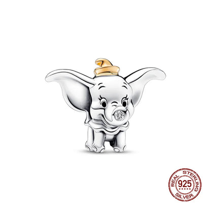 Charms 925 Silver Disney Series-Witch Charms Beads Fits 3mm Original Bracelet Necklace Womens DIY Fine Jewelry Gift Hot Sale