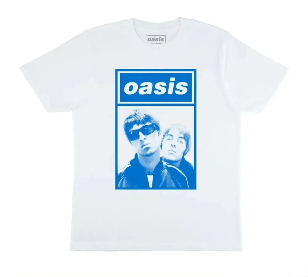 O-Oasis Rock Band T-Shirts for Men Women British Music Albums Vintage Tees Crew Neck Short Sleeve T Shirt Clothing Tops