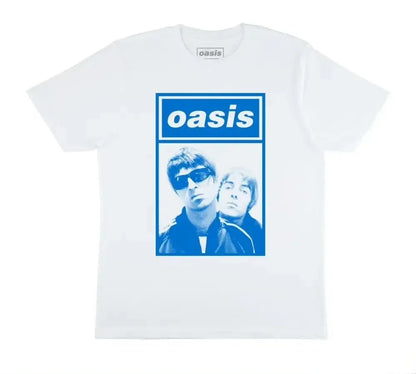 O-Oasis Rock Band T-Shirts for Men Women British Music Albums Vintage Tees Crew Neck Short Sleeve T Shirt Clothing Tops