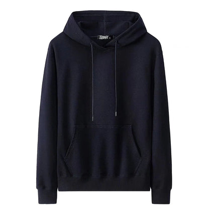 2025 New Hoodies Spring and Autumn Hooded Sweatshirts Men's Hoodie Cardigan Solid Color Classic Jacket Men Coat Men Clothing
