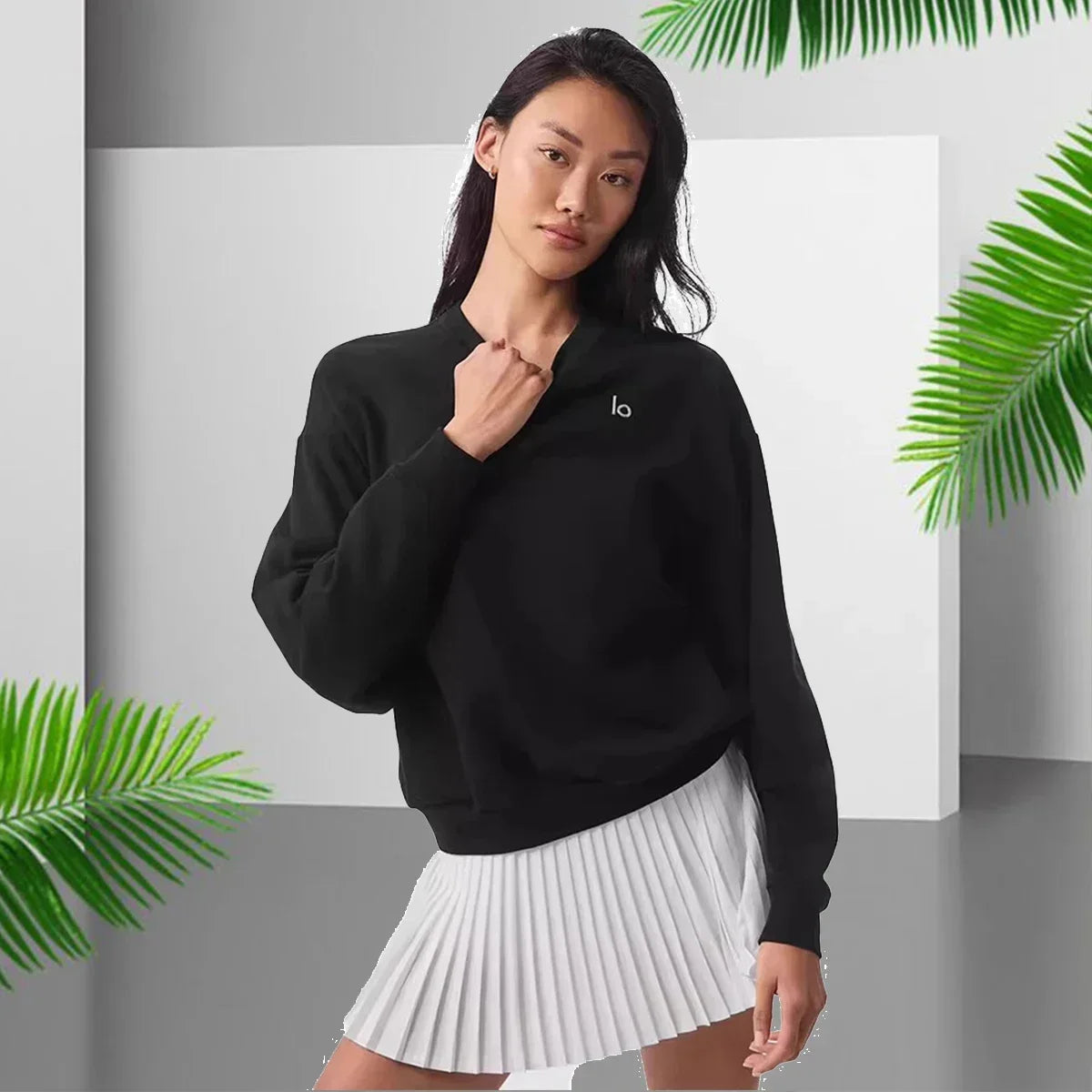 Fashion Loose Casual O-Neck Sports Hoodies Autumn Coffee Women's Sweatshirts Classic Cotton Pullovers Long Sleeves Top Women