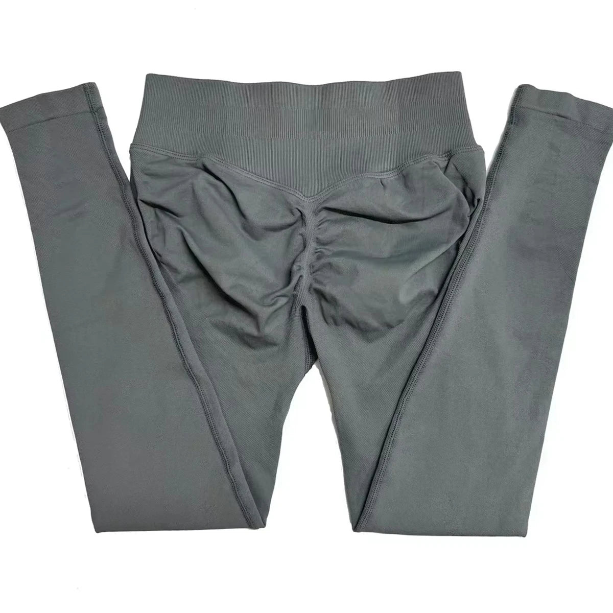 No Logo Scrunch Bum Gym Legging for Women Low Waistband Seamless Yoga Legging Workout Yoga Pants Push Up Sports Tights