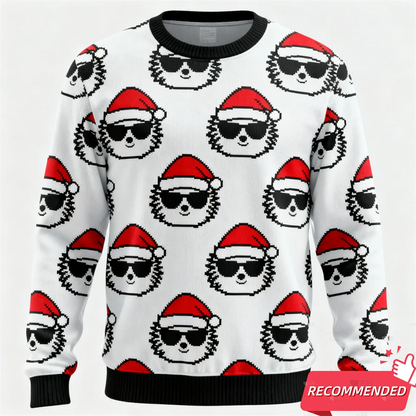 New Animal Ugly  Sweatshirt For Men Clothing Funny Panda Raccoon Sunglass Ugly Sweatshirt Xmas Holiday Crew Neck Sweatshirts