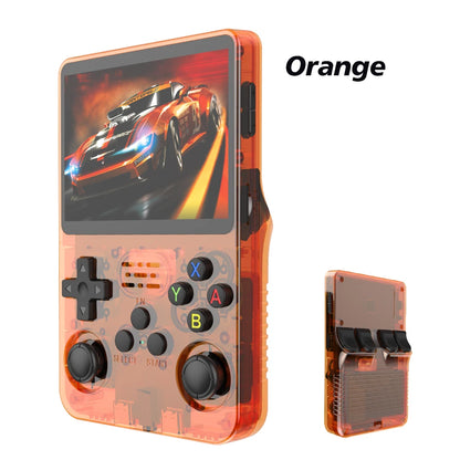 BOYHOM 256G 128G R36S Retro Handheld Game Console Linux System 3.5 Inch IPS Portable Pocket Player 64GB Video Gaming Kids Gifts
