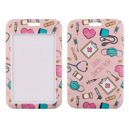 Medical Credential Holder Neck Strap Lanyards for Key ID Card Gym Phone Strap USB Badge Holder Rope Nurse Doctor Accessories