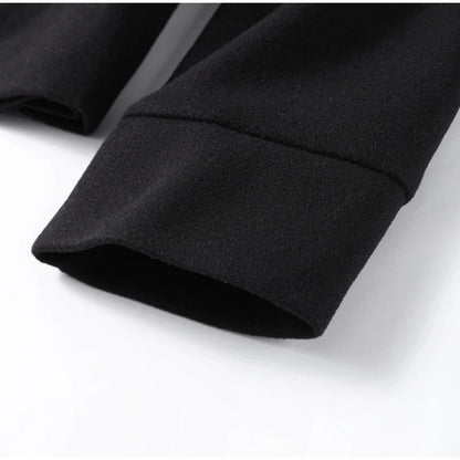 Casual Solid Loose Jackets Women Fashion Full Sleeve Single Breasted Stand Collar Short Coats Female 2025 Autumn Lady Outwears