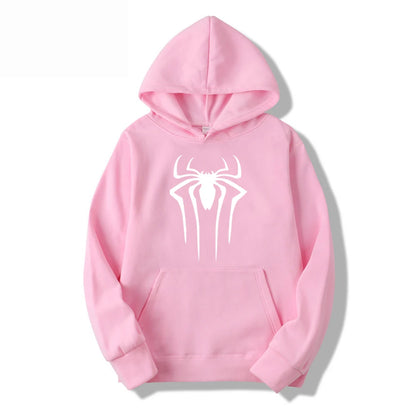 Fashion brand men's hoodie casual hoodie sportswear men's/women's top printed spider hoodie