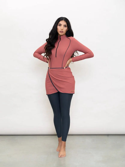 Muslim Modest Swimwear Hijab Swimsuit Women Swimming Suit Cover Ups Burkini Hijabs For Woman Islamic Long Sleeve Bathing Swim