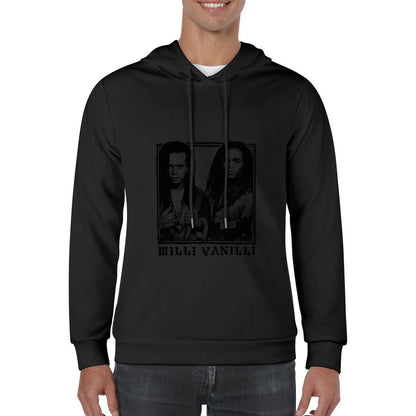 Milli Vanilli - Faded Style Vintage Look Design Tribute Hoodie male clothes hoodies and sweatshirts new