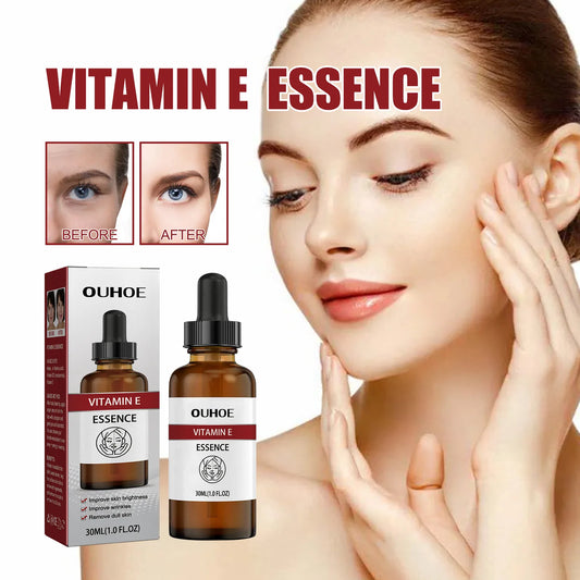 Vitamin E Facial Essence Lightens Fine Lines Brightens Moisturizes and Hydrates The Skin, Facial Skin Care Products 30ML