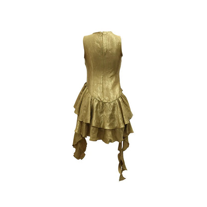 Womens Dresses Irregular Elegant Party Dresses Female Clothing Flower Prom Evening Dresses Wedding Guest Woman Dress HXY269