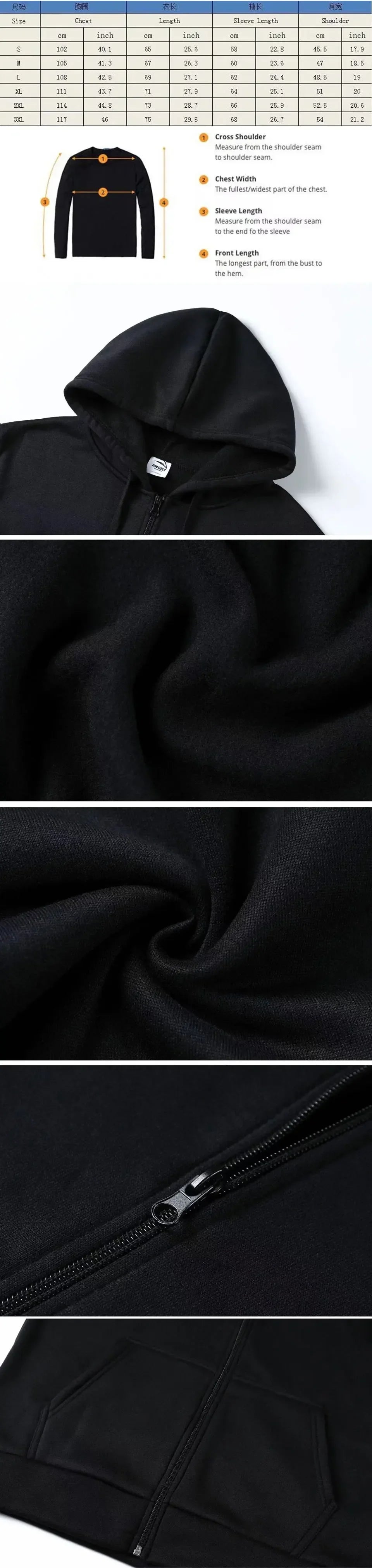 Kpop ATEEZ "FlX ON" Merch Zipper Hoodie Men Women High Quality Fashion Zip Up Jacket Coat Autumn Winter Casual Loose Sweatshirts