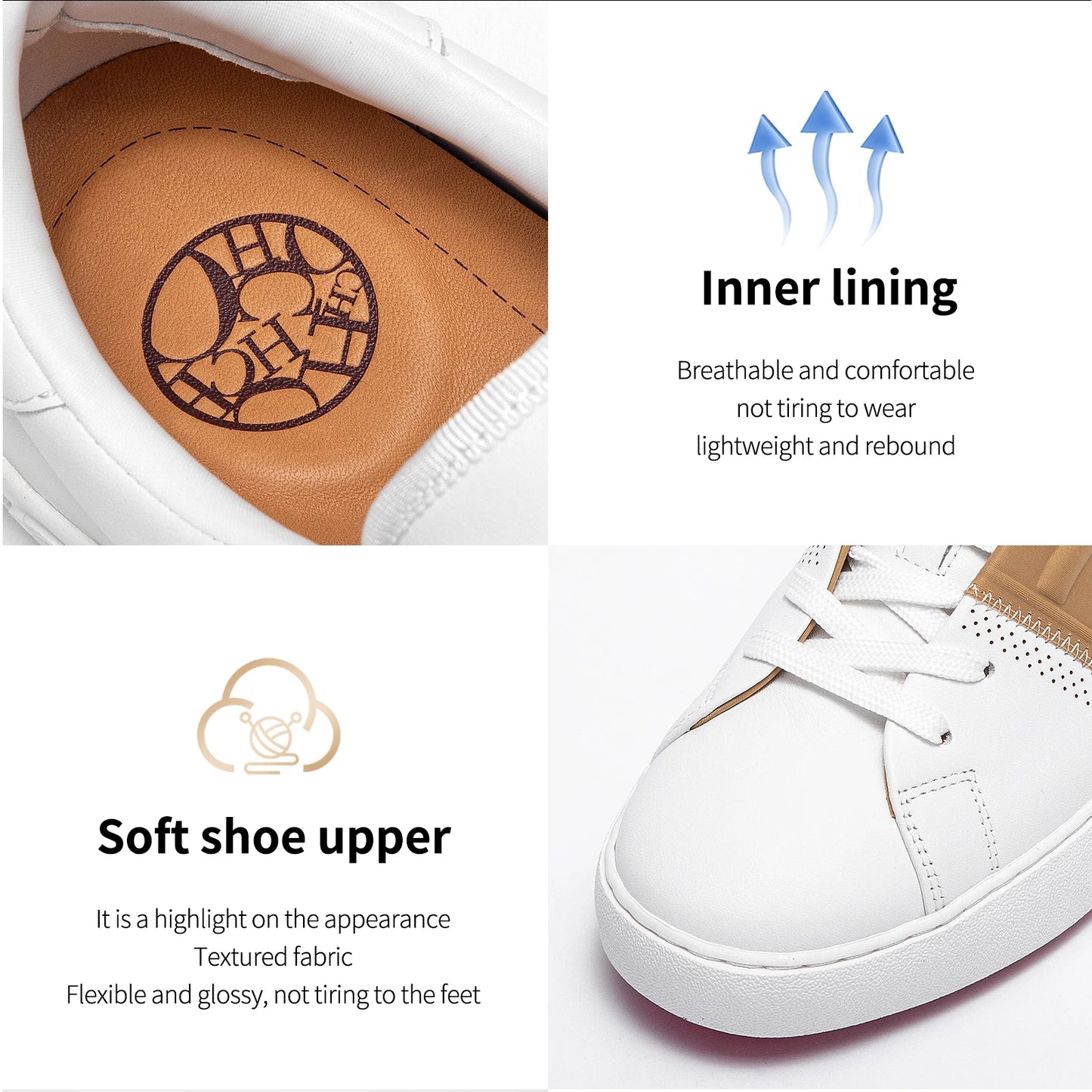 Women Casual Shoes White Flat Board Shoess Balance Technology Press Insole Comfort Sneakers Luxury Brand 2025 New