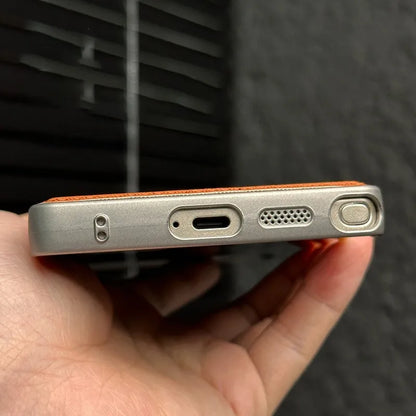 Luxury Leather Frameless Aromatherapy Case for Samsung Galaxy S25 S24 S23 Plus Ultra For Magsafe Magnetic Hybrid Shockproof Capa