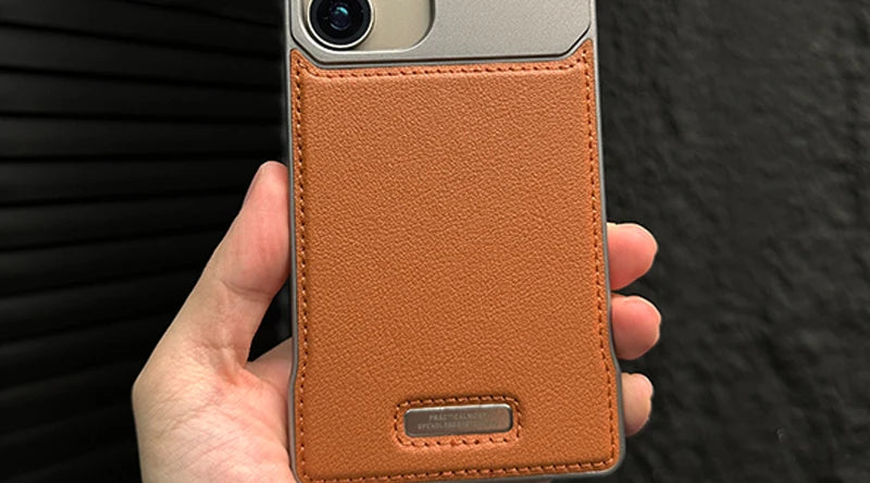 Luxury Leather Frameless Aromatherapy Case for Samsung Galaxy S25 S24 S23 Plus Ultra For Magsafe Magnetic Hybrid Shockproof Capa