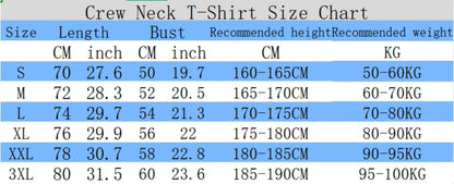 High-quality Digital 404 Print Men Plus-size T-shirt Outdoor Street Fun Sport Casual Trendy Gothic Pure Cotton Short-sleeve Top