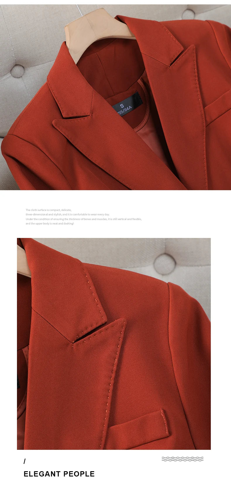 Autumn Winter Women Pant Suit Office Ladies Female Business Work Wear 2 Piece Set Formal Blazer Jacket And Trouser