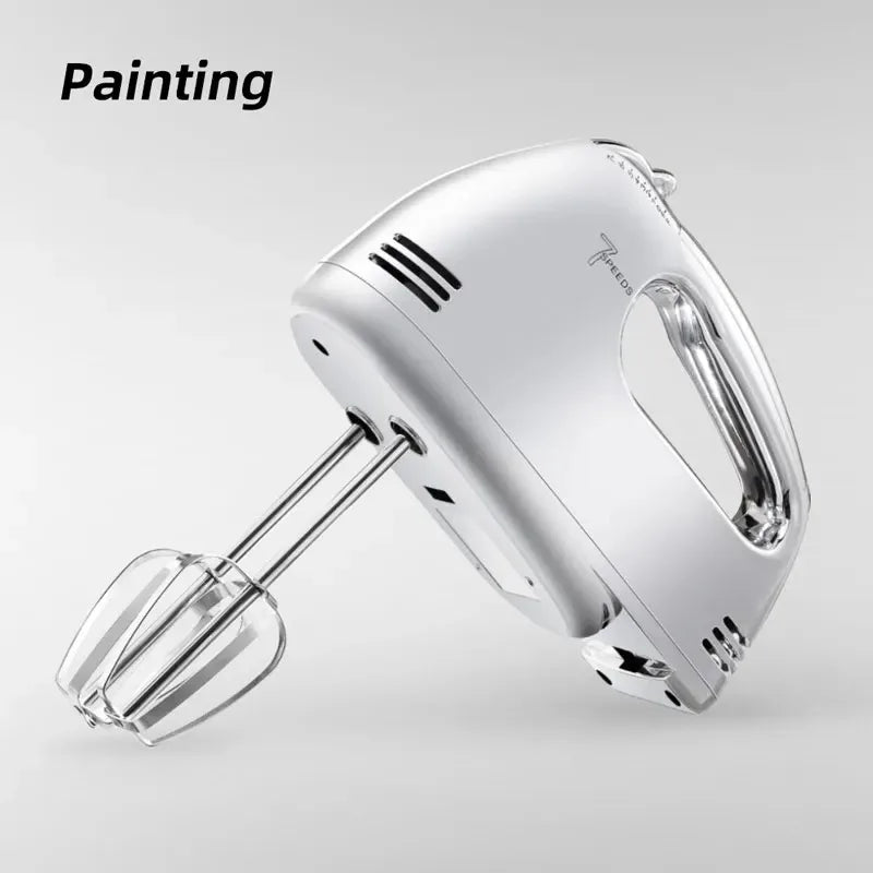 Custom Home Kitchen Electrica Batidora De Mano 7 Speed Food Flour Dough Cake Egg Beaters Handmixers Electric Held Hand Mixers