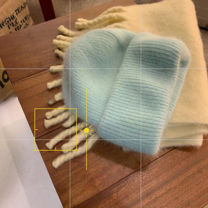 Rabbit Fur Beanies Soft Warm Fluffy  Winter Hat for Women Angora Knitted Hat  Skullies Beanies Female Bonnet Woman Knit Cap