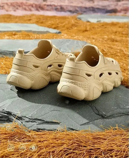 Outdoor Sports Slippers for Men and Women, Thick-Soled Eva Non-Slip Breathable Clogs, Fishing Beach Sandals for Men and Women