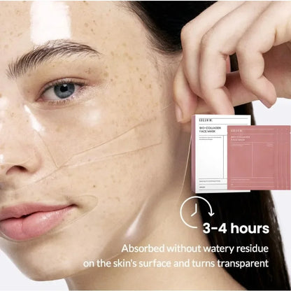 Korean Skincare Custom Bio Collagen Beauty Deep Hydrating Overnight Bio-collagen Face Skin Care Mask Sheet Facial Collagen Mask