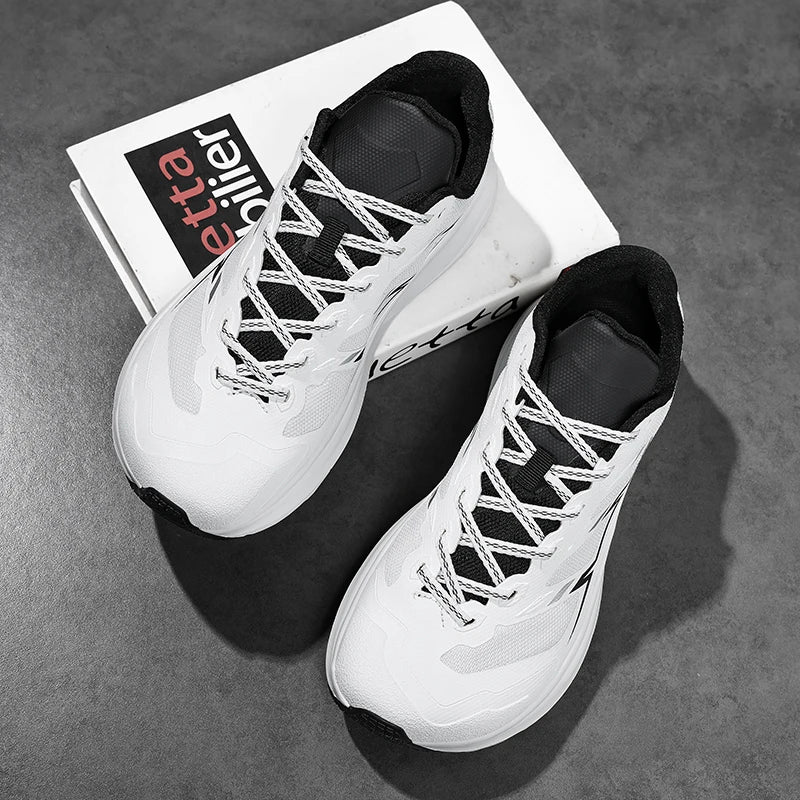 Wide Toe Men Running Sneakers Minimalist Barefoot Shoes Lightweight Breathable Zero Soles Outdoor Man Casual Walking Sport Shoes