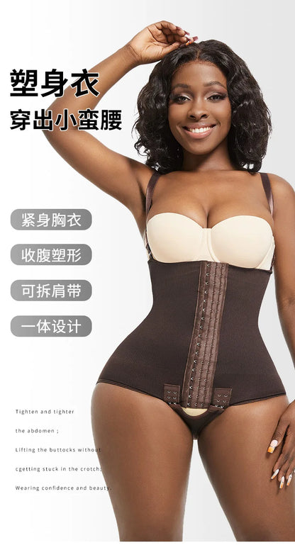 Shapewear Colombian Abdomen Woman Reducing and Shaping Girdles for Women Waist Trainer Flat Stomach Tummy Control Body Shaper