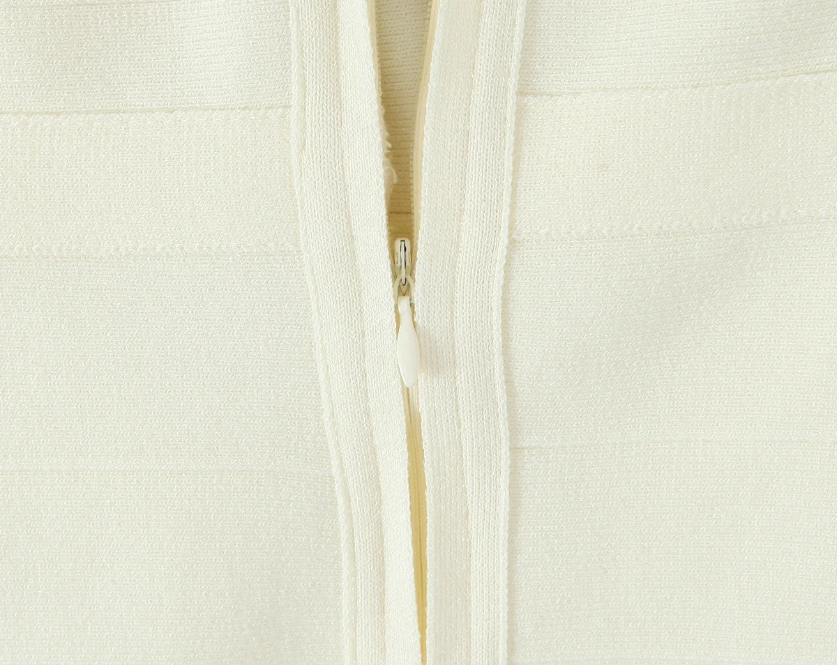 Sexy Elegant Backless Halter Mini Dress Women Autumn Knit Bodycon Dresses Night Out Party Robe