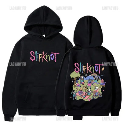 Men's New Style Slipknots Music Logo Metal Rock Band Women Men Hoodie Sweatshirts Novelty Trend Clothes Hoody Winter Pullovers
